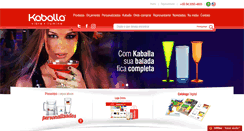 Desktop Screenshot of kaballa.com.br